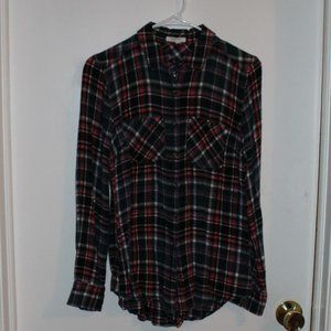 Maurice's Cabin Plaid Flannel Shirt